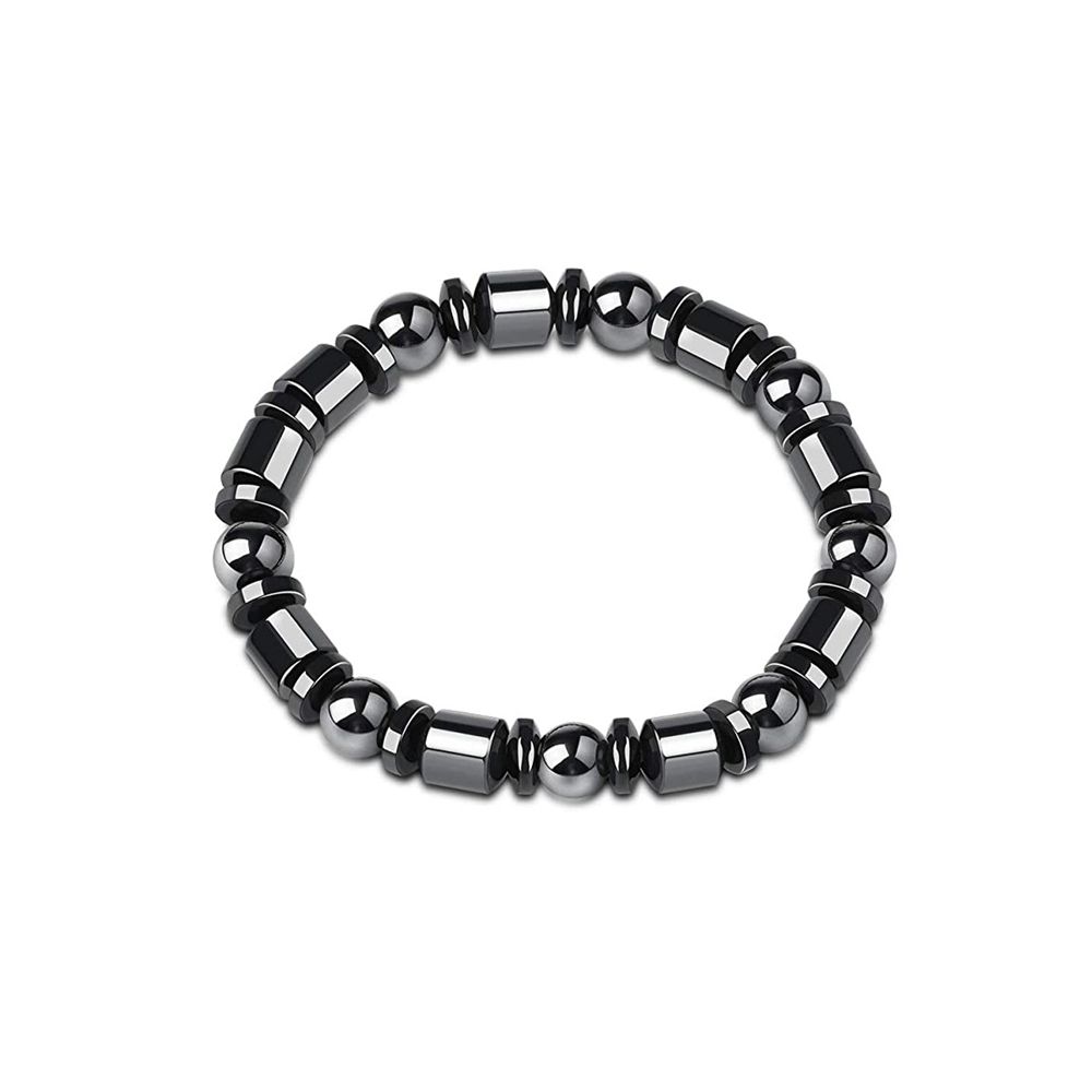 For Women Men Hematite Magnetic Detox Bracelet Magnetic Therapy Anklet Hematite Anklet Bracelet