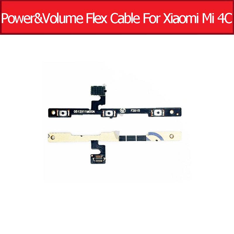 Flex Power Cable Volume Button For Xiaomi Mi 8 9mi 5s A35x6x Mi 4 Power Flex Cable Replacement Parts