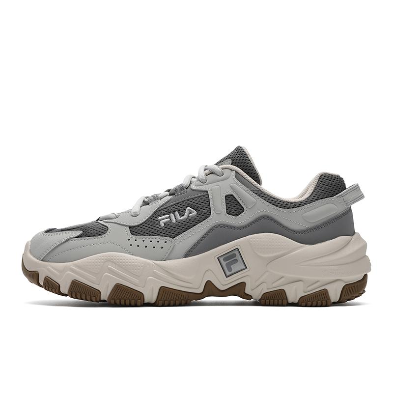 Fila Ravagement 2S Ретро Классические Модные Повседневные Спортивные Удобные Универсальные Износостойкие Низкие Кроссовки Папы Мужские кроссовки Дымчато-серый F12M522122F-QD