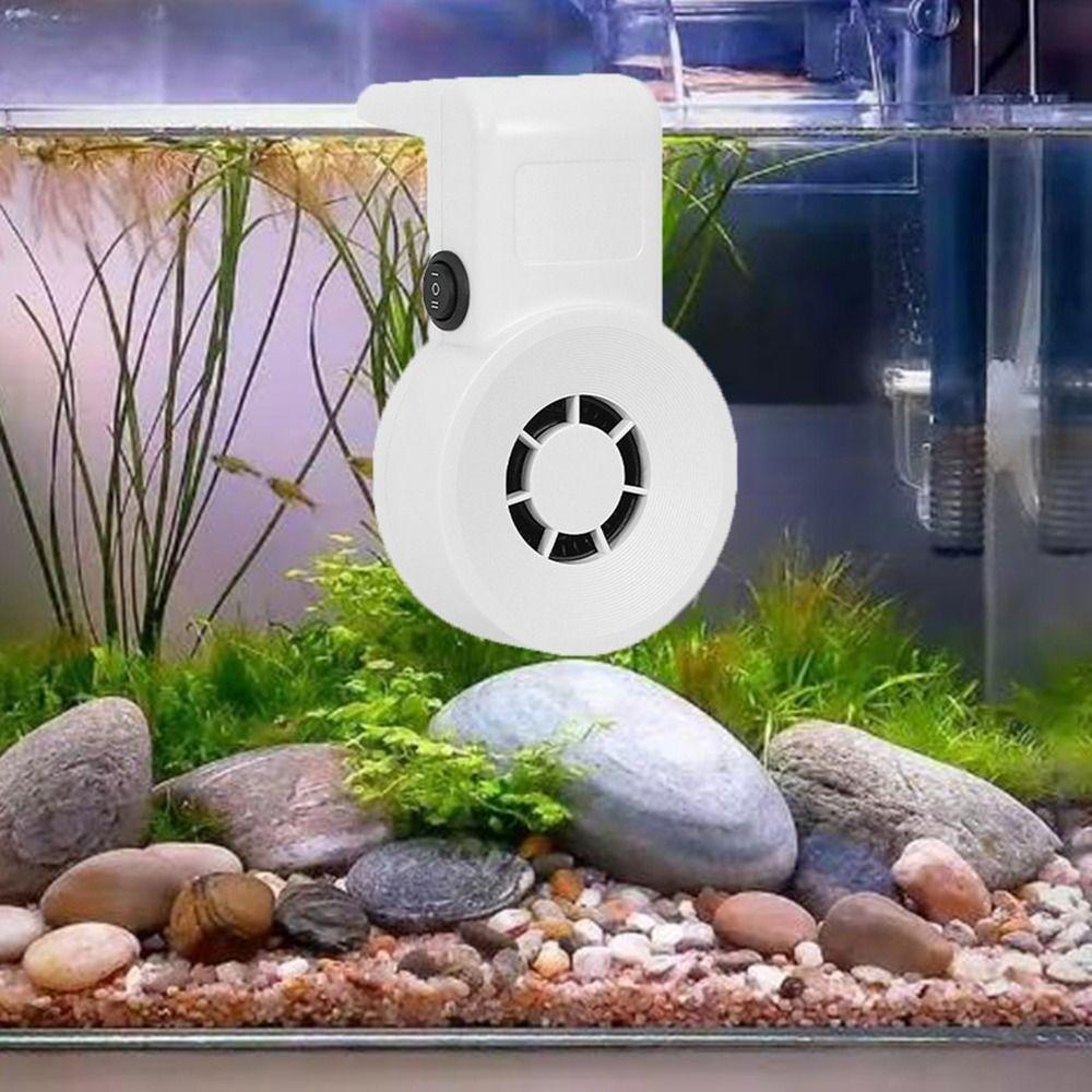 Small Fish Tank Cooling Fan Wall Mounted Aquatics Air Cooler Aquariums Cooling Fan Fishtanks