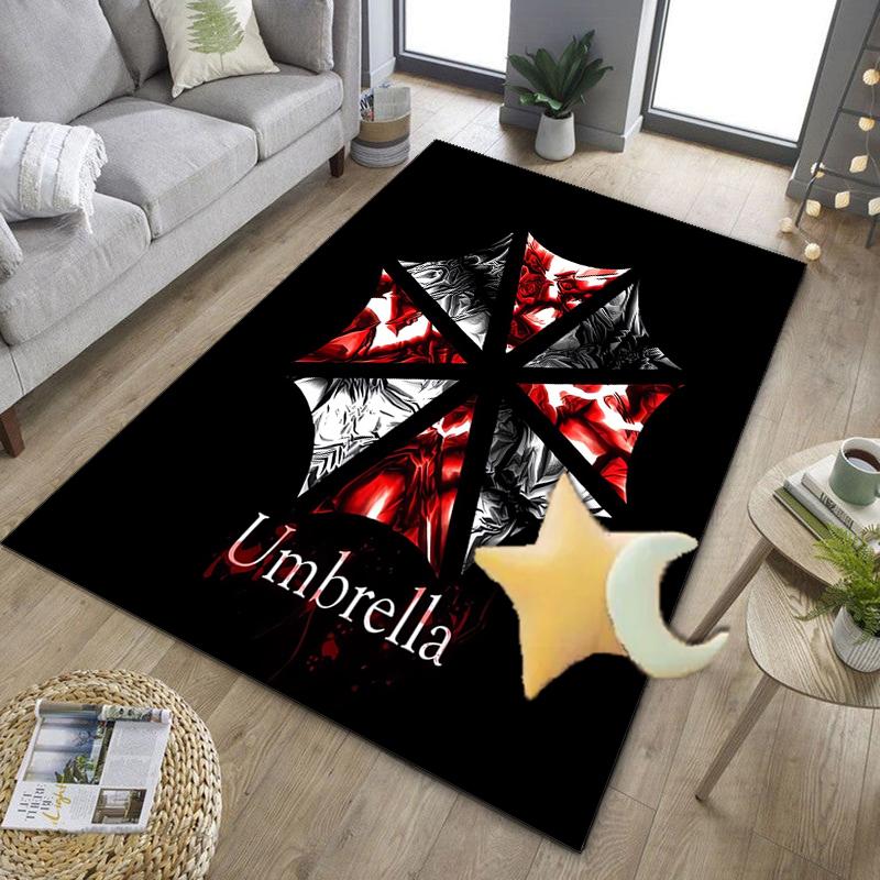 Umbrella Symbol Office Rug Chair Mat, Game Carpet, Suitable for Front Door, Bedroom, Living Room, Desk, Holiday Gift