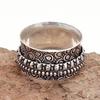 Silver Spinner Ring For Women Four Spinner Ring Fidget Silver Jewelry Ring"10"