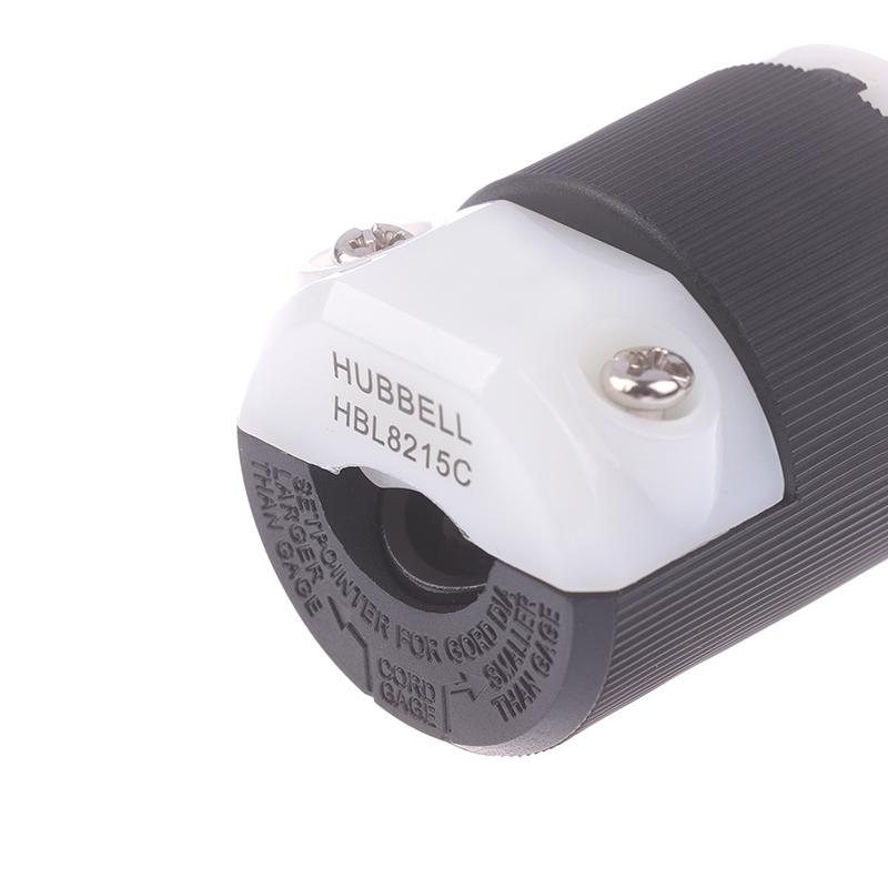 Hifi Audio Us Plug Female Socket Hbl5266C Nema 5-15P/15R Американский стандартный медный блок питания переменного тока Male Connector