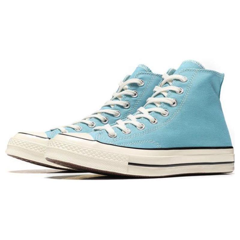 Converse Удобные и универсальные высокие кеды унисекс синего цвета, 1970-е