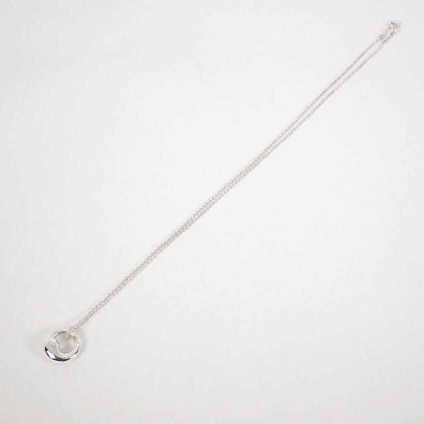 [Б/у] TIFFANY/Тиффани 925 Вечный круг Подвеска/Ожерелье/g497-20