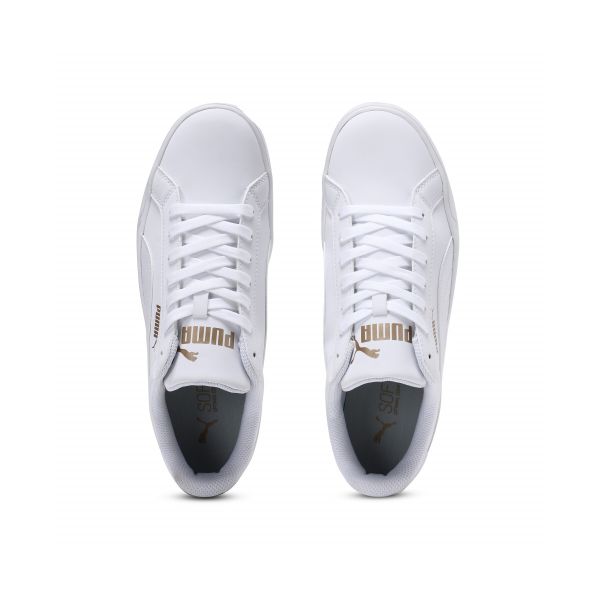 Puma Smash Classic Повседневные Легкие Низкие Кроссовки Унисекс Кроссовки Белый Платиновый 359622-16