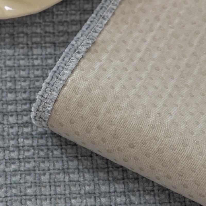 Rabbit Plush Cushion Solid Color Plush Sofa Cushion New Style Thickened Massage Non-slip Imitation Rabbit Fur Sofa Cushion