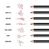 Mac Cosmetics Lip Pencil Creamy Lip Liner 0.05 Oz 1.45 G Ruby Woo Very Matte Vivid Blue Red