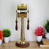 Craft Royal Wooden Bell Sound Lever Big Telegraph Brass Telegraph Machine