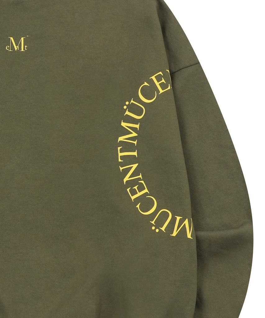MUCENT Side Circular Logo Signature Sweatshirt (Unisex)