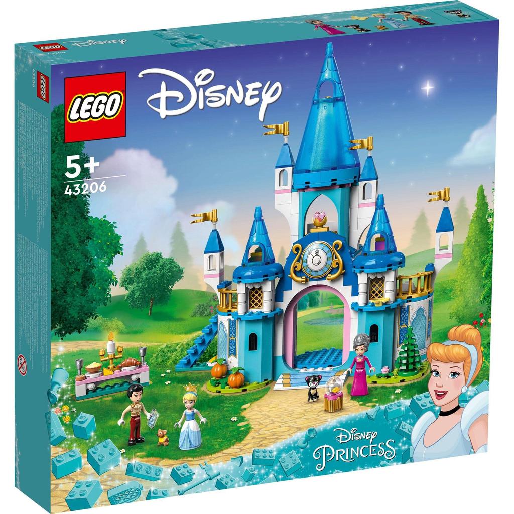 LEGO Disney Princess Cinderella and Prince Wonderful Castle Toy Present Birthday Block Educational Christmas Girls Boys Children 5 Years Old 6 Years