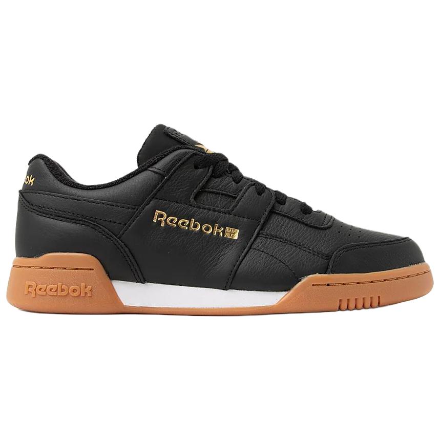 Men's Sneakers Reebok Workout Plus 'Black Gold Gum'