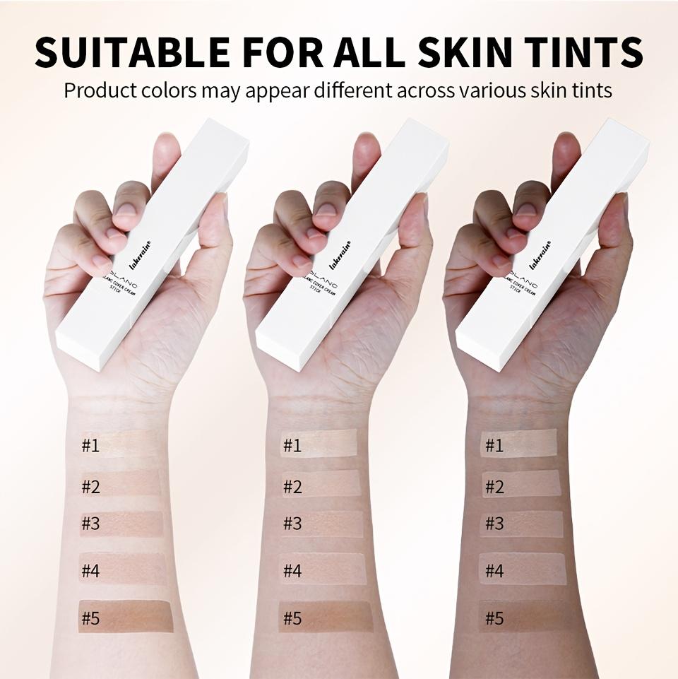 Тональная основа-стик Color Changing Foundation со съемной кистью Blanc Cover Cream Stick Changing High Coverage Базовый макияж