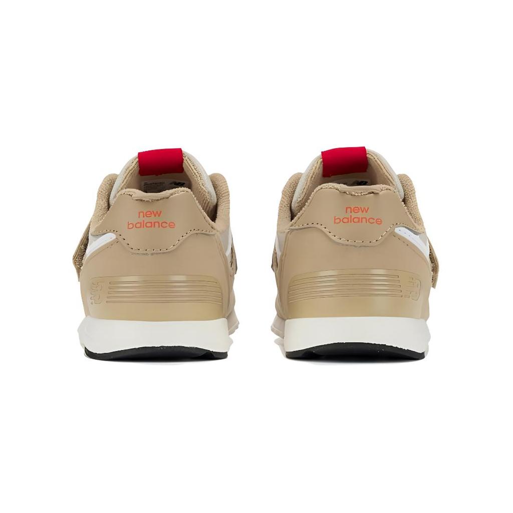 New Balance 574 New-B Детские кроссовки на липучке для малышей Incense Poppy, кремовые NW574HBO