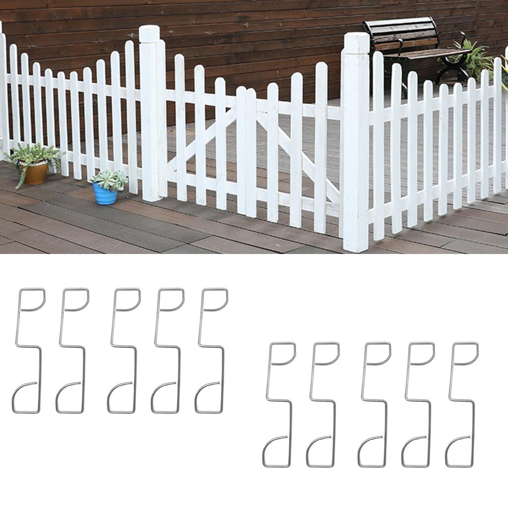 25 шт./набор Зажимы для панелей забора Клинья для панелей забора для предотвращения дребезжания панелей забора Клинья для забора для предотвращения стука панелей