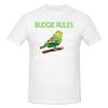 Funny Budgie Rules Parakeet Bird Budgerigar T Shirts Streetwear Short Sleeve Birthday Gifts Summer Style Tshirt Unisexs