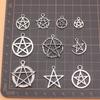 Charms Accessories For Jewelry Pentagram Jewelry Pendants Diy 10pcs/set