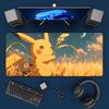 Pokemon Glaceon Gaming Mouse Pad Large Desk Mat 2MM Stitched Edge Keyboard Pad Non Slip Rubber Base Office Table Mat