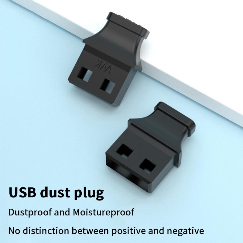 Anti-Dust Protection for Laptop and Computer with 5/10Pcs Type-A USB Port Plug with Handle