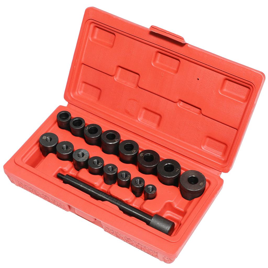 DPTOOL Clutch Alignment Tool Kit 17 Pieces Universal Flywheel Pilot Hole Clutch Drive Plate Alignment Tool (Does Not Fit Van Truck SUV)