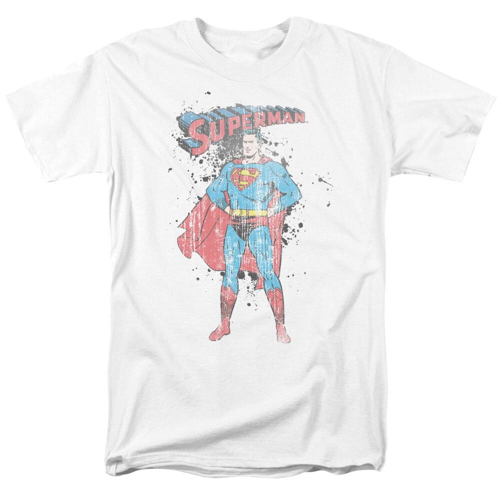 Superman "Vintage Ink Splatter" T-Shirt - to 5X