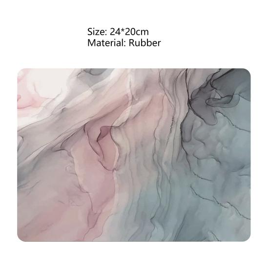 Подушка для мыши, креативная антивыцветающая гладкая поверхность, картина маслом, облака, подставка для запястий, подставка для ноутбука