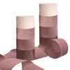 4/8 Rolls Crepe Paper Streamers 82ft Long Rose Gold Paper Tassel Streamers for Wedding Birthday Valentine's Day Birthday Baby Shower Decor