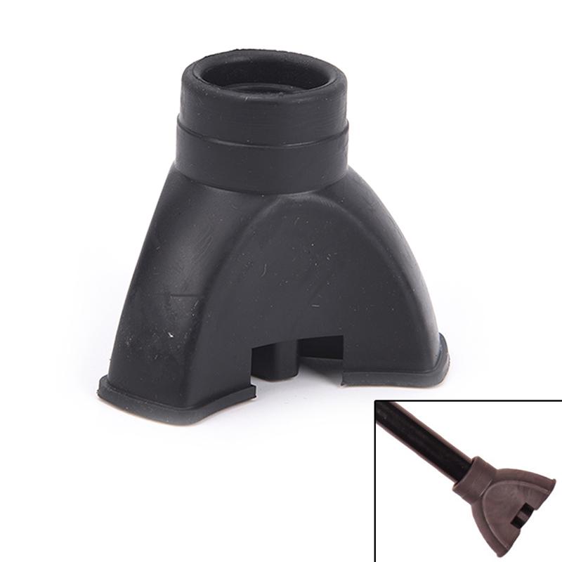1Pc Walking Stick End Tripod Cane Tip Self Standing Rubber Bob-Slip End Bottom