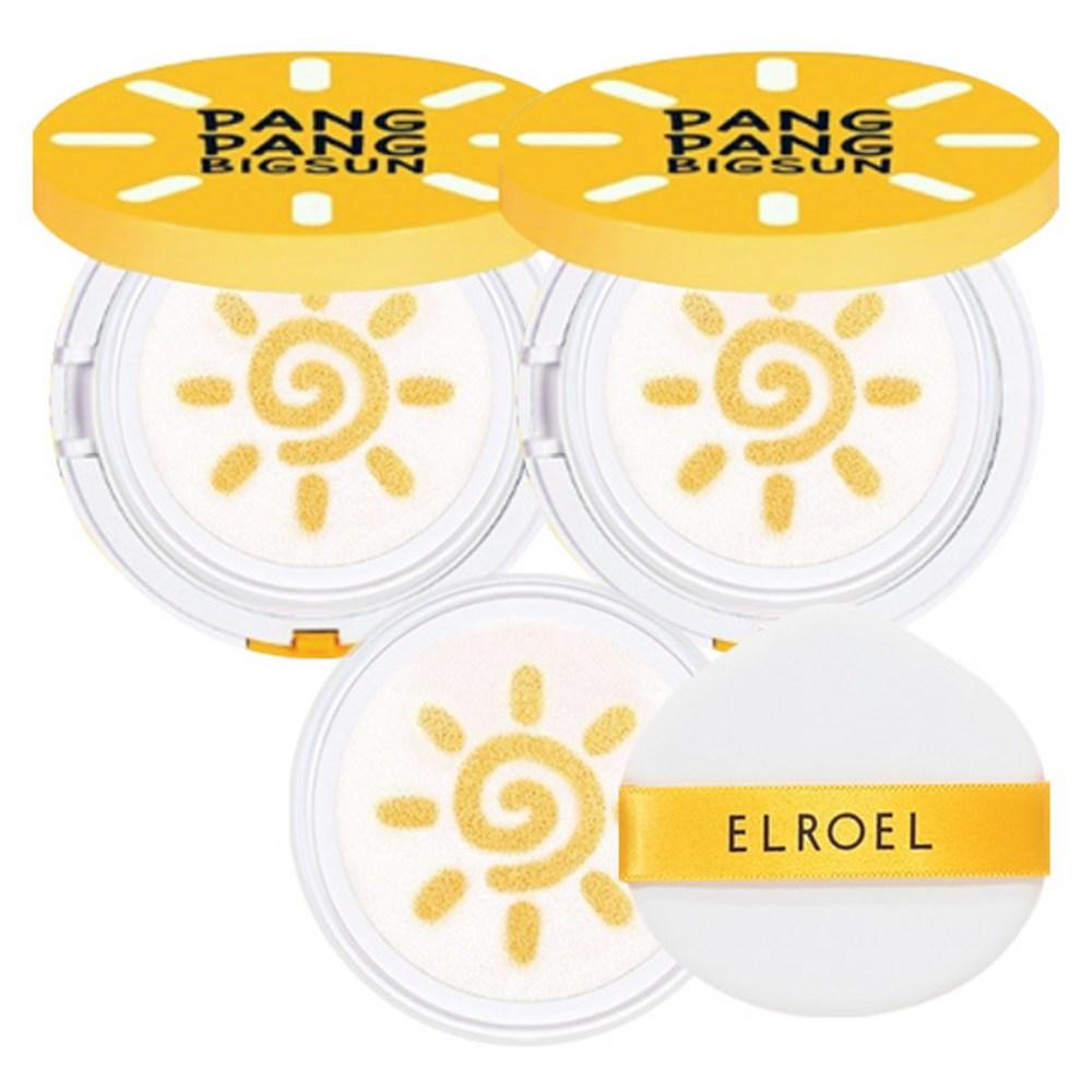 Eloel Eloel Pangpang Big Sun Cushion S7, 25ml, 1 Set (main Product X 2 + Refill)