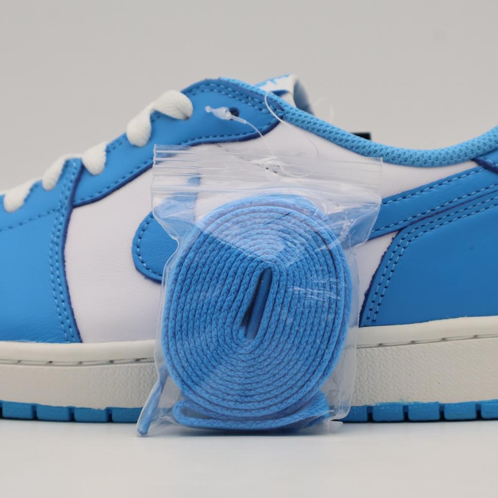 CJ7891-401 Nike SB Air Jordan 1 Low UNC Dark Powder Blue White (Men's)