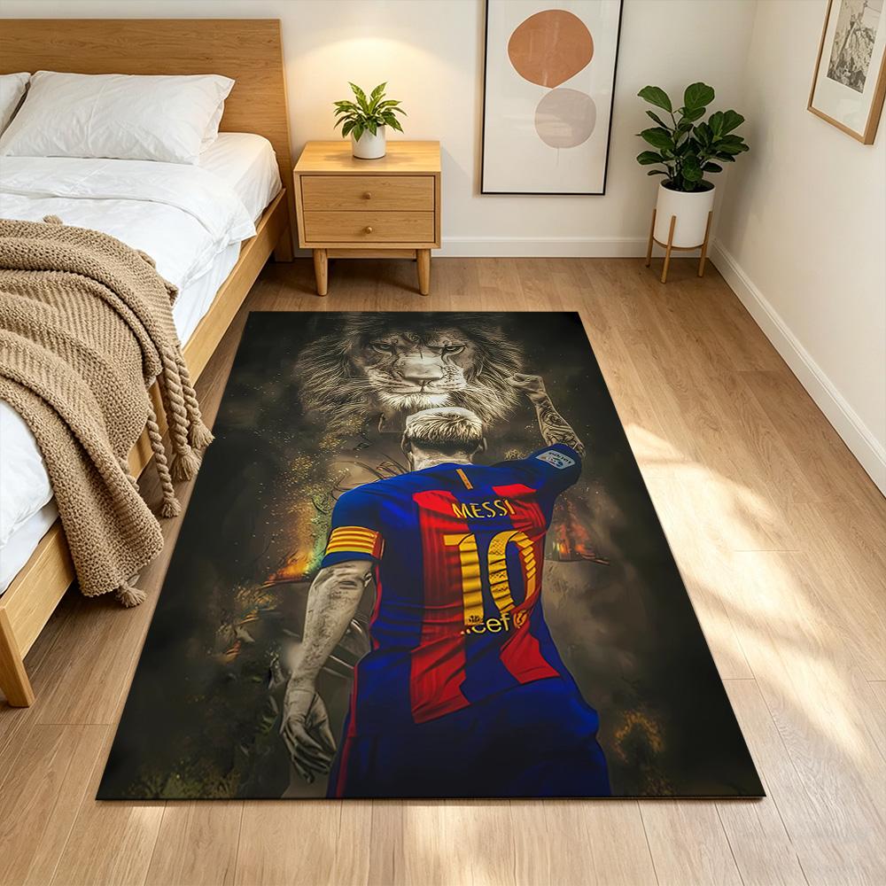 Colorful Celebration Trophy Carpet Suitable for Balcony Dormitory Study room Dining Room Anti-slip Rug Anime Office Decor Birthday/Christmas Gift