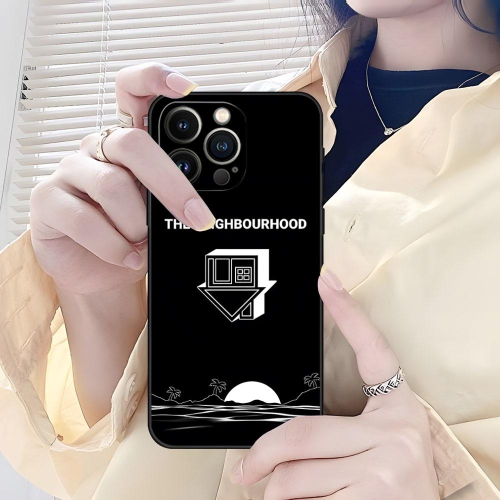 Чехол для телефона The Neighbourhood NBHD Apple Для Iphone 15 Pro Max 14 Pro 16 Plus 13 Mini 11 12 Xr X Xs 7 8 Plus Задняя крышка