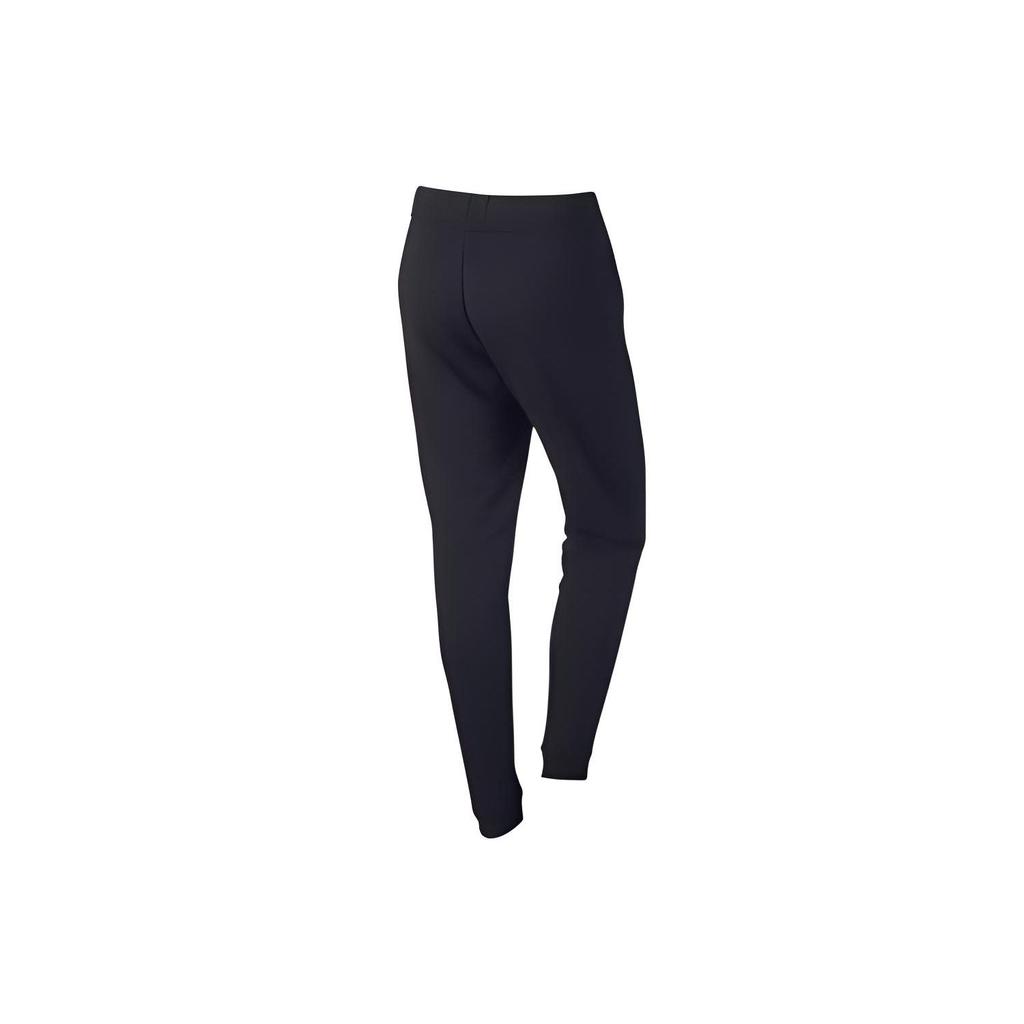 Nike Женские спортивные брюки с логотипом, однотонные, черные 926959-010
