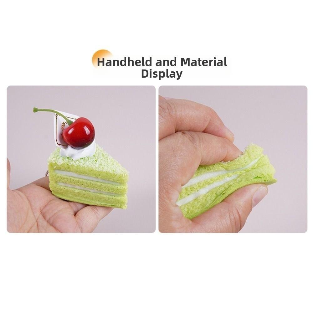Anxiety Relief Simulation Cake Squishy Toy Super Soft Slow Rebound Fidget Toy Home Decoration