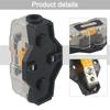 High-Performance 40A Brass Fuse Holder: Reliable Circuit Breaker For Amplifiers Audio Amplifiers Modification 40A Fuse Holder