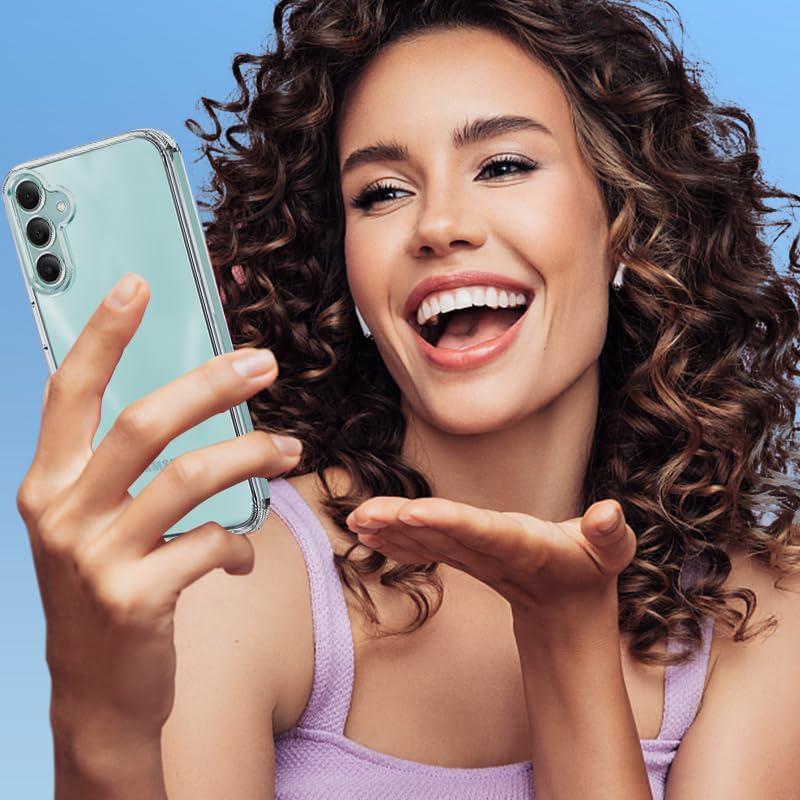 Прозрачный чехол с защитой от пожелтения Magsafe для Samsung Galaxy S25 Edge S24 Ultra S23 Fe S22 Plus A56 5G A36 A26 A16 Магнитный чехол для телефона Аксессуары