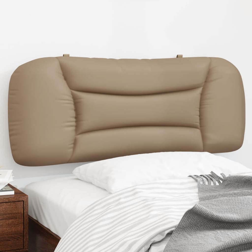 Headboard Cushion  Hvar  Cappuccino Brown 100 cm Artificial Leather