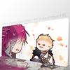 Коврик для мыши Manga V-Villains Are Destined To Die Нескользящий Подходит для офисных компьютеров Ноутбуков Игровых столов E-sports Коврик XXL Клавиатура