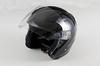 Bike Parts Center Jet Aeroform Motorcycle Helmet, Black, Size L (59cm-60cm) 7221
