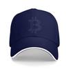Бейсболка Bitcoin Binary Black Casual BTC Уличная Спортивная Тракерская Шляпа Весенняя Защита от Солнца Мужская Взрослая Винтажная Бейсболка