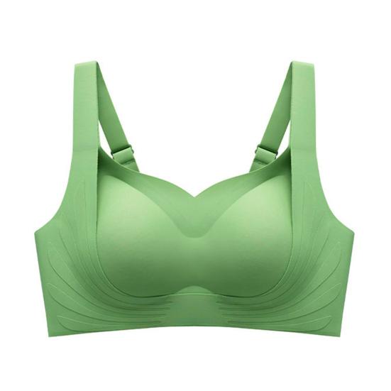 Женский бюстгальтер с антискользящим эффектом, без косточек, пуш-ап, нижнее белье для женщин среднего возраста, широкие бретели, полное покрытие