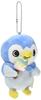 Оригинальный талисман Pokemon Center Pokemon Leisurely Life Piplup 13.5×8.5×8(В×Ш×Гсм)
