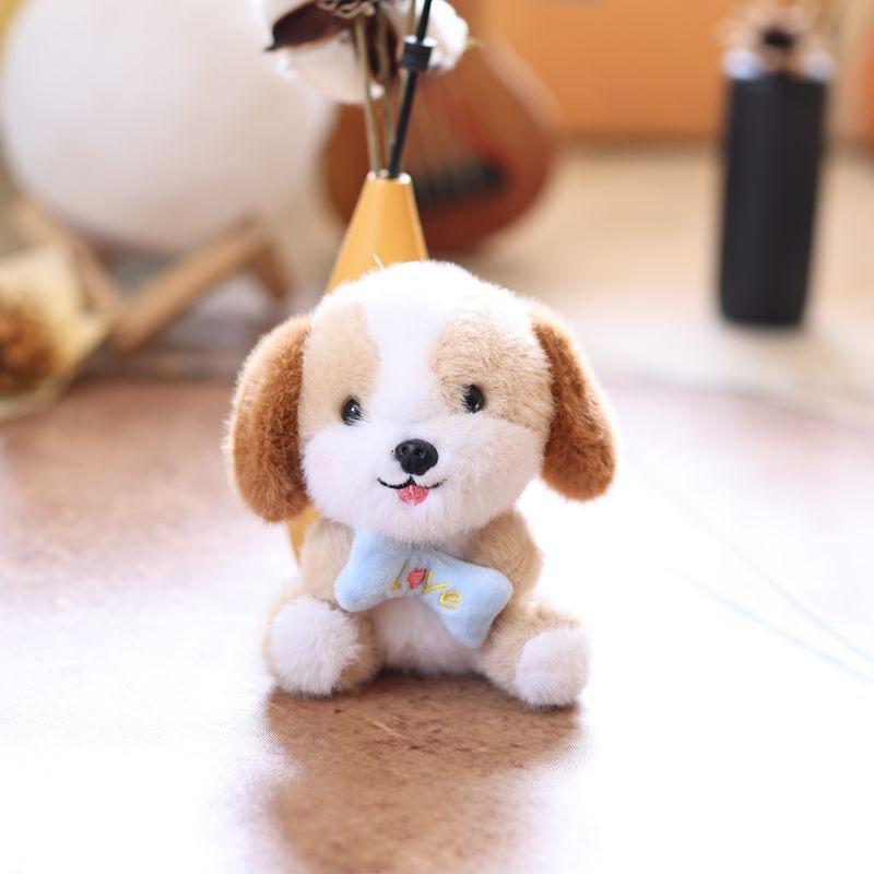 Animal Plush Doll Keychain With Super Soft Short Hair For Kids And Teens