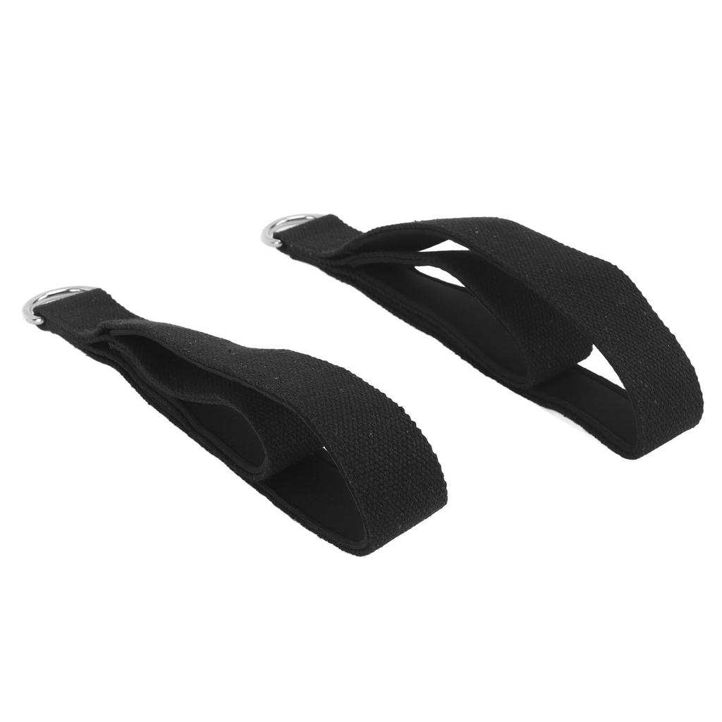 2 шт. Пилатес ремни противоскользящие практичные пилатес двойные петли ремни для домашнего спортзала тренировки