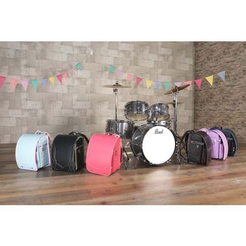 Pearl ROADSHOW JR. Junior Size Drum Set, Jet Black, RSJ465/C #31