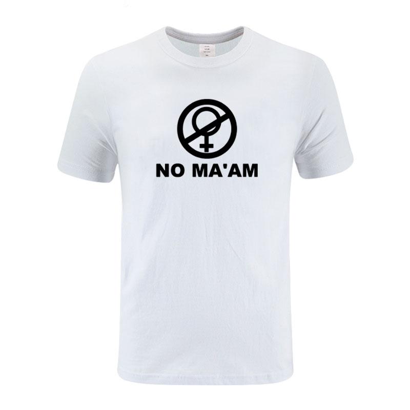 New Summer Short Sleeve Tshirt For Unisex Married With Children Al Bundy No Maam Maam Logo Funny Cotton Tops