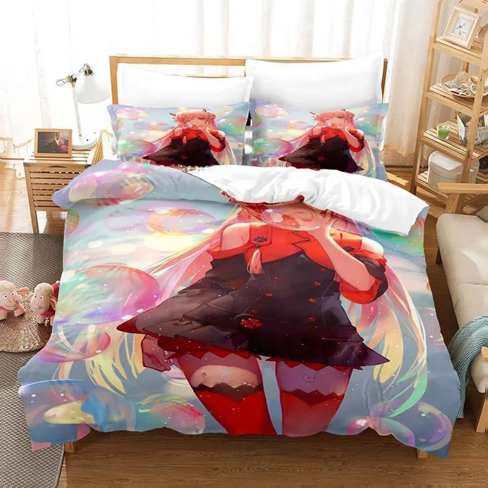 3D Печать Аниме Pixiv Fantasia T Комплект Постельного Белья Односпальный Полуторный Двуспальный Кинг-сайз Комплект для Кровати Взрослый Детский Спальня Пододеяльник Комплекты