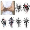 Traditional Men'S Totem Big Spider Dragon Water Transfer Simulation Tattoo Disposable Tattoo Sticker