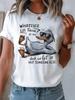 Plus Size - Funny Duck Quotes No Matter How Life Throws Challenges At You Accept Them Like a Duck An