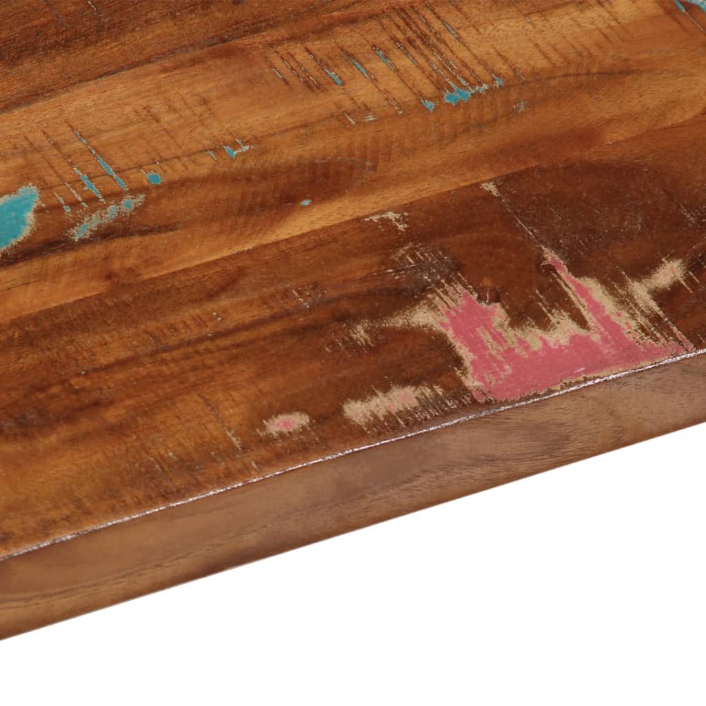 Tabletop 80x20x3.8 cm Rectangular Solid Reclaimed Wood